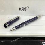 AAA Grade Mont Blanc Meisterstuck Around the World in 80 days ALL BLUE Rollerball Pen 164